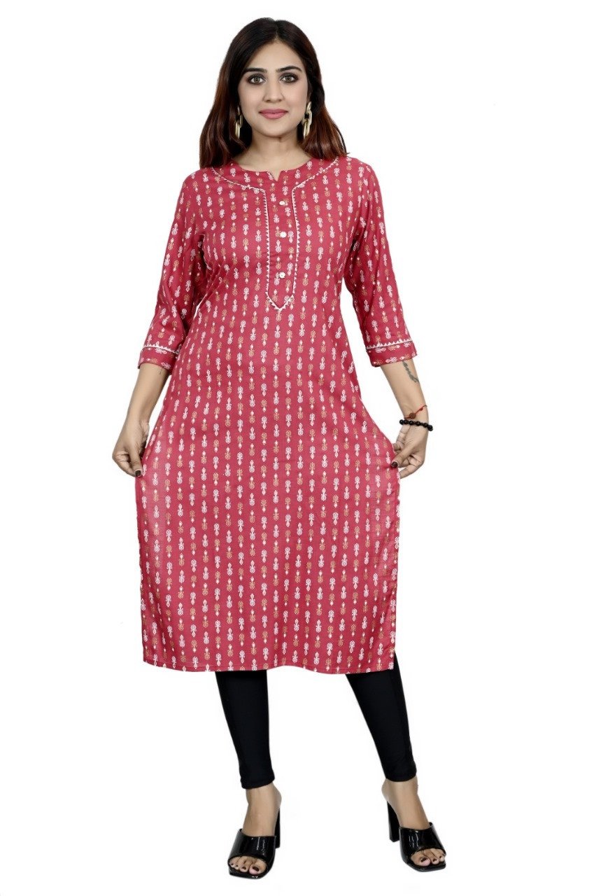 Indian Style Kurta for Women | Red