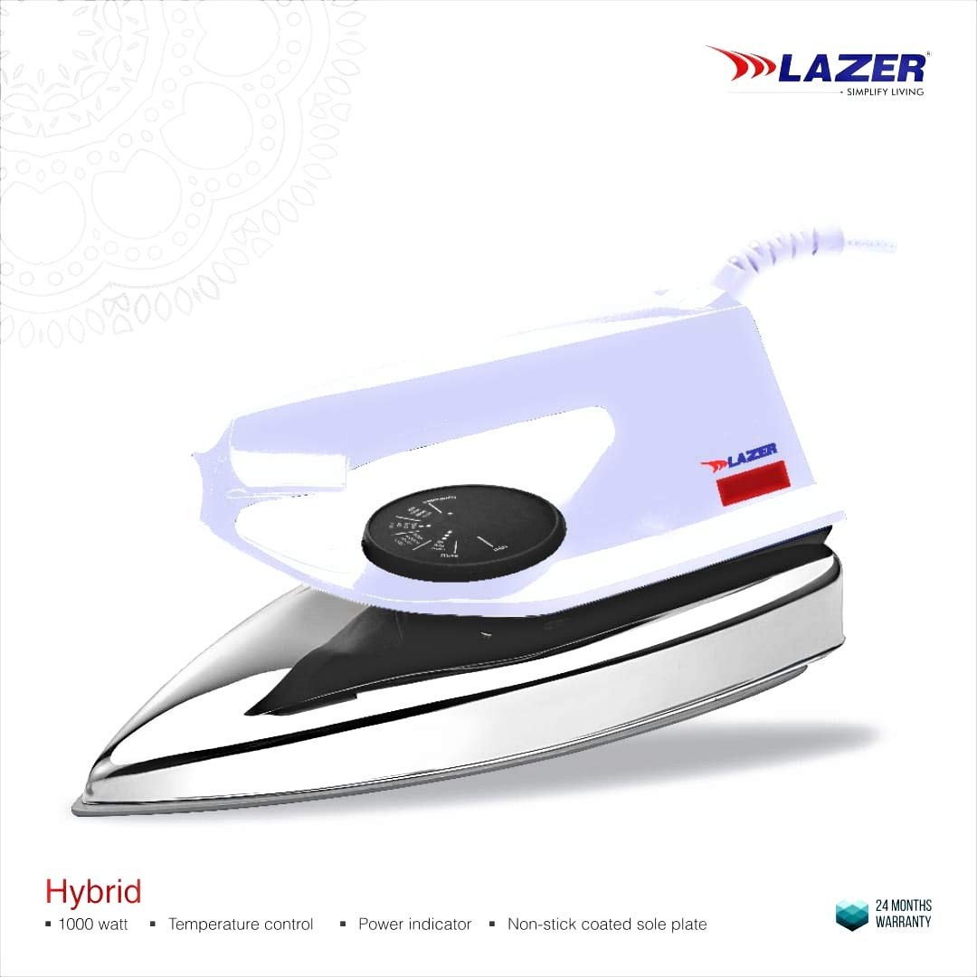 Lazer Hybrid Dry iron 1000W