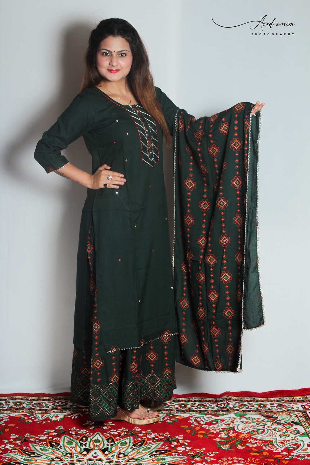 Kurti Plazo Dupatta Set