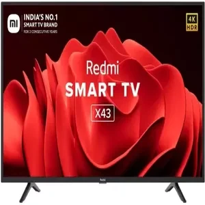 REDMI 108 cm (43 inch) Ultra HD (4K) LED Smart Android TV 2023 Edition with Dolby Atmos & Dolby vision  (L43R7-7AIN)