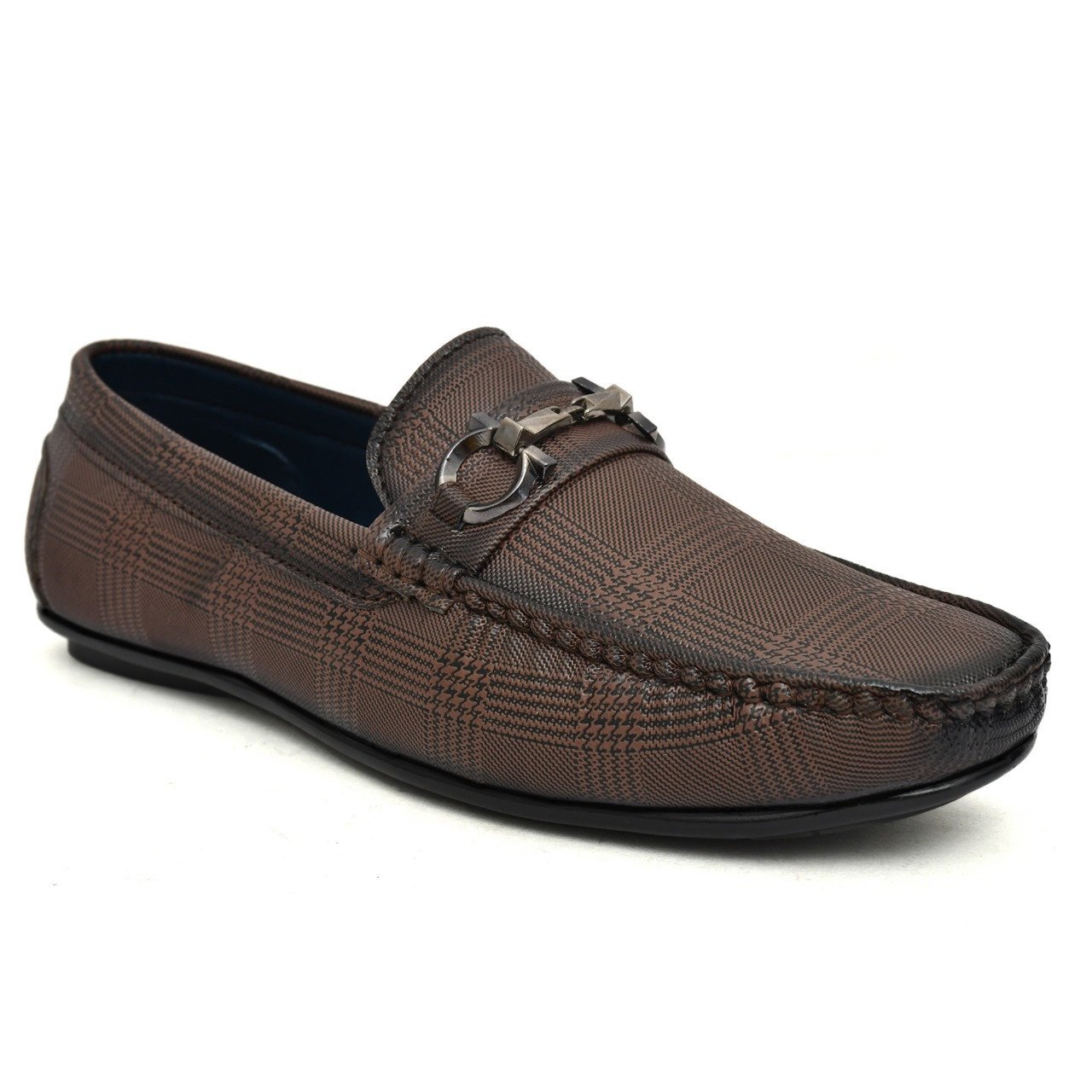 Stylish & Comfortable Men's Loafers DARK BROWN WOODEN SHADE